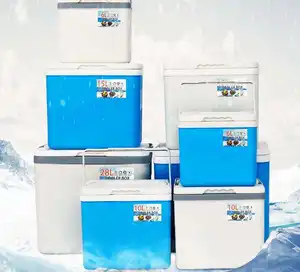 厂家批发家用尺寸保鲜盒便携式汽车户外冷却器5-33L
