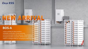 ระบบจัดเก็บพลังงานแบตเตอรี่เชิงพาณิชย์ Deye BOS-A 7.68kWh LiFePO4 โมดูล 3U แบบติดตั้งบนแร็ค กระแสสูง 160A รองรับ 7-21 แพ็ค ขยายได้ เหมาะสำหรับยุโรป - Product Image 3