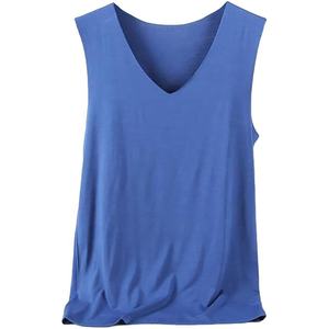 Sous-vêtements de luxe pour hommes en micromodal, extensibles, anti-humidité, t-shirts classiques, débardeurs de sport, t-shirts de compression, sous-vêtements rafraîchissants - Product Image 6