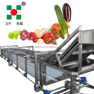 Spesifikasi mesin pembersih gelembung buah dan sayuran opsional model penjualan laris mesin pembersih sayuran wortel bawang