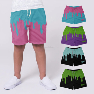 <span class=keywords><strong>Short</strong></span> goutte à goutte crème glacée à sublimation personnalisée entraînement hommes enfants entraînement course à pied <span class=keywords><strong>short</strong></span> en maille Baseball sport <span class=keywords><strong>short</strong></span> en maille saupoudrer court - Product Image 1