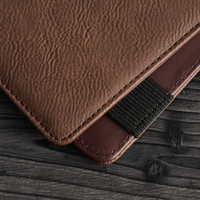 Accessori da Golf segnatura titolare Yardage Book titolare Laser Leatherette da uomo inciso Golf segnapunti titolare con anello a matita