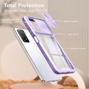 Nouvel arrivage Protecteur de téléphone transparent anti-chute acrylique + PC + TPU de haute qualité avec antichoc et étanche pour REDMI Note 11 Pro - Product Image 4