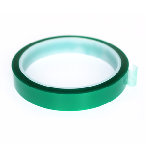 Ruban adhésif PET vert haute température sans résidu, ruban isolant en silicone résistant à la chaleur <span class=keywords><strong>pour</strong></span> placage - Product Image 2