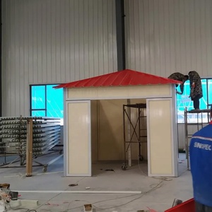 Maison modulaire préfabriquée en FRP et FRPU, avec ossature légère en acier, facile à construire soi-même, sans besoin de briques de béton ni de pierre. - Product Image 2
