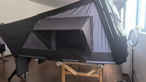 2025 ABS Shell Dachzelt Car Roof Top Tent Carpetas De Techo plegable SUV Outdoor Hard Shell Car Rooftop Tente De Toit <span class=keywords><strong>4x4</strong></span> - Product Image 4
