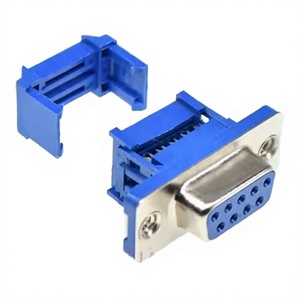 Trend Price D-SUB 9-Pin Female IDC Type DB 9-Pin Connector for Cable High Quality Connectors - Product Image 1