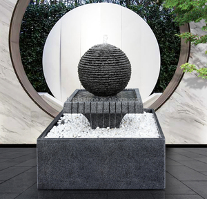 Fontana d'Acqua <span class=keywords><strong>in</strong></span> <span class=keywords><strong>Pietra</strong></span> di Granito Personalizzata con Danza e Bevuta - Product Image 1