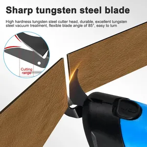 Scissors Cloth Cutting <b>Machine</b> Lithium Charging <b>Leather</b> <b>Sewing</b> Tailor Scissor Tungsten Steel Blade Doubl Blade Tool - Product Image 3