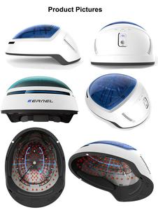Topi Terapi <span class=keywords><strong>Laser</strong></span> Nirkabel KN8000B 204 LED 650nm Cahaya Merah Perangkat LLLT untuk Pertumbuhan Kembali Rambut dan Kesehatan Kulit Kepala - Product Image 4
