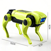 Robot chien bionique électrique pour l'éducation scientifique et l'expérimentation en mécanique, jouet éducatif pour enfants, jouet en plastique à assembler soi-même