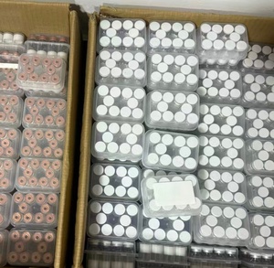 Peptides en gros d'usine, pureté 99%, poudre lyophilisée bleue, peptide lyophilisé, GHK-CU, matières premières cosmétiques - Product Image 4