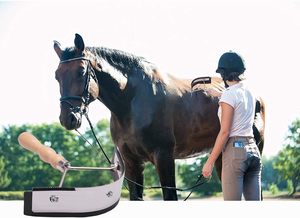 Grattoir à sueur en plastique en forme de demi-lune pour la perte de chevaux - Product Image 6
