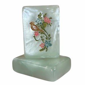 Juego de Mahjong Americano con Diseño Personalizado en Acrílico, Color Azul Claro con Madreperla, para Entretenimiento de Adultos, Juego de Casino - Product Image 5