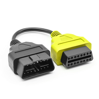 Cable Adaptador de Diagnóstico OBD2 para Fiat DC 12V, para Herramientas de Escaneo y Lectores de Códigos