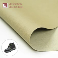 Cuir synthétique élastique en microfibre PU MICOOSON personnalisé, durable, imperméable et anti-moisissure pour chaussures de sécurité et canapés