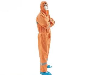 <span class=keywords><strong>Combinaison</strong></span> de protection antistatique type 5B 6B non tissée sécurité globale SMS 60gsm bande réfléchissante combinaisons de travail service OEM - Product Image 6