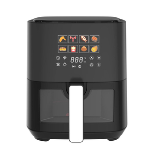 <span class=keywords><strong>Freidora</strong></span> Eléctrica Doméstica, <span class=keywords><strong>Freidora</strong></span> de Aire Eléctrica de 5L de Gran Capacidad, Horno <span class=keywords><strong>Freidora</strong></span> de Aire <span class=keywords><strong>sin</strong></span> Humo - Product Image 4