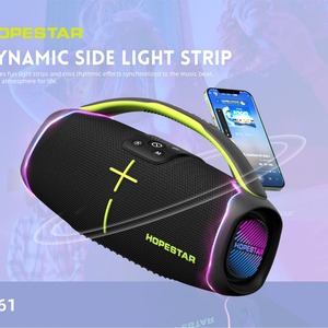 Caixa de Som Externa <span class=keywords><strong>Original</strong></span> Hopestar H61 Profissional 50W com Subwoofer Potente e Conexão Sem Fio - Product Image 4