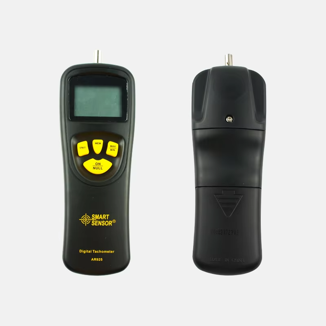 For Factory-Direct Sales Digital Electronic High Precision 0.1% Multi Range Contact Tachometer Motor Speed 0.5~19999
