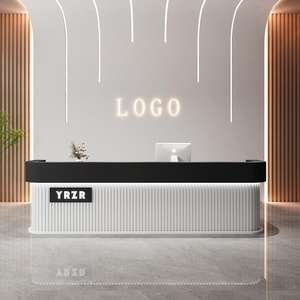 Modern Multi-Funcional MDF Recepção para Lojas Roupas Yoga Studios Empresas Hotéis Salões de Beleza - Product Image 5