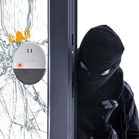 Alarme de porte de sécurité domestique facile à installer, capteur antivol, alarmes personnelles sans fil, capteur de vibration pour fenêtre et porte