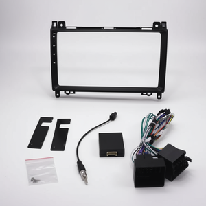 9 Zoll 2 DIN Autoradio-Blende Armaturenbrett-Einbaurahmen für Mercedes-Benz B200 A B-Klasse W169 W245 Viano Vito W639 Sprinter W906 - Product Image 1