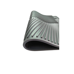 Alfombrilla de silicona para secar platos al por mayor, aislante de agua, filtro para tazas y cuencos de cocina, alfombrilla de drenaje de silicona de grado alimenticio para baño y mesa. - Product Image 4