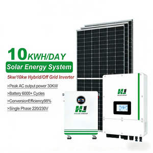 Système d'alimentation solaire domestique hors réseau/hybride complet de 5 kW à 10 kW, 20 kWh d'énergie - Product Image 3