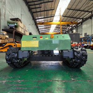 Chine Télécommande à essence de qualité supérieure Batterie électrique Robot Tondeuse à gazon Mini Tondeuse à gazon automatique sur chenilles - Product Image 6