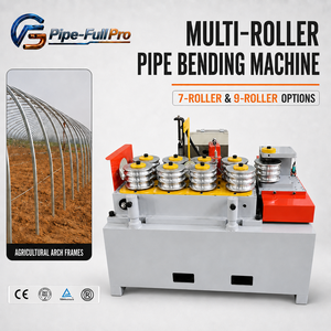 Cintreuse automatique de tuyaux de serre multi-rouleaux pour une construction efficace de serres maraîchères - Product Image 1