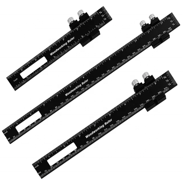 3 шт. точный измерительный инструмент карман линейка для пальцев, искусственные бриллианты, Т-образный скрайбирования квадратная линейка