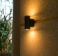 GU10 support de lampe applique d'éclairage montée lampe d'extérieur applique murale décoration étanche éclairage led