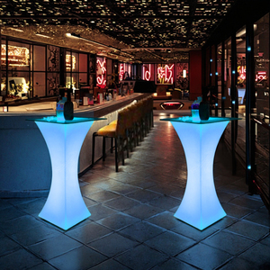 Muebles para el hogar, <span class=keywords><strong>mesa</strong></span> de Bar <span class=keywords><strong>decorativa</strong></span> moderna, Led, para Club nocturno, producto nuevo - Product Image 1