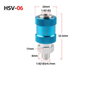 Hands chieber ventil HSV 06 08 10 15 Schieben Sie das Rückschlag ventil des Steck verbinders - Product Image 3