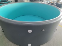 Piscine gonflable Drop Stitch DWF, grande piscine carrée, taille personnalisée, piscine hors sol portable pour la famille et le commerce