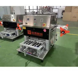 Automatic Jelly Cup Filling Sealing Machine/2 or 4 Cups Come Out One time Cup Sealing Machine for Sale