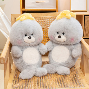 Bambola peluche leone marino-cuscino decorativo per bambini carino animale marino-<span class=keywords><strong>regalo</strong></span> di compleanno per ragazza - Product Image 2