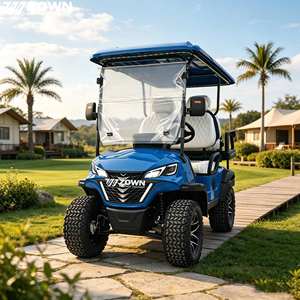 Carrito de Golf Eléctrico de Alta Calidad de 48V y 2 Plazas con Certificación CE, Alcance de 90 km para Campos de Golf y Clubes Campestres - Product Image 1