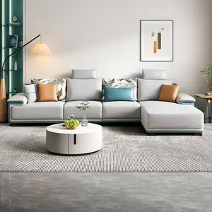 102702 QUANU canapé sectionnel réglable canapés en tissu confortables ensemble de meubles de salon luxueux modernes