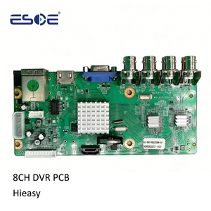 최고의 8채널 5MP 6 in 1 HVR Hieasy <span class=keywords><strong>DVR</strong></span> 메인 보드 PCB H.265X 8채널 CCTV 보안 <span class=keywords><strong>DVR</strong></span> XVR - Product Image 1