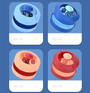 2025 Bền Nhựa Ngón Tay Theo Dõi Con Quay Con Quay Cube Bóng Nóng Bán Phổ Biến Giải Nén Câu Đố <span class=keywords><strong>Fidget</strong></span> Spinner Chàng Trai Thần Tài Đồ Chơi - Product Image 2