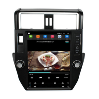 Autoradio 12,1 pouces Tableau de bord Lecteur DVD de voiture Android Système de navigation GPS pour Tesla Style Toyota PRADO 2010 2011 2012 2013