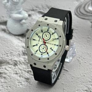 New fashionable men's <b>watch</b> with blue light silicone strap casual sports quartz <b>watch</b> - Product Image 4