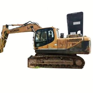 Excavatrice sur chenilles Hyundai Hy215 d'occasion pas chère, 20 tonnes, de taille moyenne, pour travaux de terrassement en Corée - Product Image 1