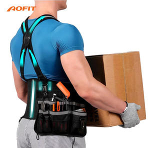Ceinture de soutien lombaire réglable pour hommes et femmes, attelle dorsale pour le soutien lombaire, idéale pour les travaux lourds, les entraînements et le soulagement des douleurs dorsales - Product Image 1