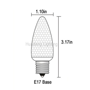 Ampoules LED <span class=keywords><strong>C9</strong></span> de Noël de qualité commerciale, à intensité variable - Product Image 2