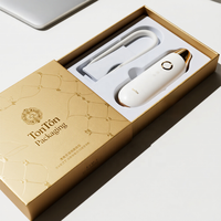 Boîte magnétique personnalisée et boîte cadeau blanche pour appareil de beauté, structure en papier antichoc