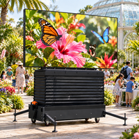 Écran LED portable, écran numérique extérieur pour la publicité d'événements en plein air