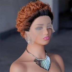 100% perruques <span class=keywords><strong>de</strong></span> <span class=keywords><strong>cheveux</strong></span> humains brésiliens Remy Full Frontal pour Pixie Cut 30 pouces <span class=keywords><strong>cheveux</strong></span> courts Y avec dentelle transparente bon prix - Product Image 4